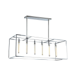 Valgusti lagi Britop Telaio, E27, 6 x 60 W, kroom v.