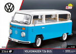Konstruktor Cobi Volkswagen T2b Bus, 2366 tk, sinine v.