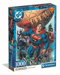 Pusle Clementoni Compact DC Superrman 37505, 70 cm x 50 cm, 1000 tk, mitmev&auml;rviline
