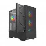 Arvuti korpus Nordic NGC-1167, must v.