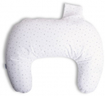 Toitmispadi BabyMatex Mini Relax Jersey, valge v.