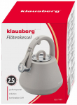Vilega teekann Klausberg KB 7949, 2.5 l, hall v.