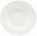 S&uuml;gav taldrik serveerimine Ambition Grid, &Oslash; 23 cm, valge v.