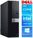 Statsionaarne arvuti Dell OptiPlex 5060 SFF, taastatud Intel Core i3-8100, DDR4 8 GB, SSD 128 GB, Intel UHD Graphics 630 Dynamic, Windows 11 Pro