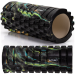 Massaažirull Actiget ACT0033, 33 cm, must v.