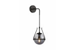 Valgusti seinale GTV Drop 4, E27, 1 x 40 W, must v.