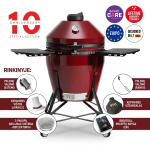 Grill Kamado Bono GRANDE EVO 25, punane v., 80 cm