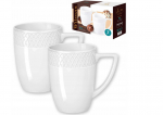 Tasside komplektid Wilmax Julia, valge v., 0.35 l