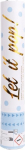Konfetti Amscan Let It Pop, sinine v., 28 cm