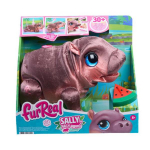 Interaktiivne m&auml;nguasi j&otilde;ehobu Hasbro Furreal Sally The Silly Hippo, pruun v.