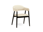 Toolide komplekt Cosmopolitan Design Adra Velvet, matt, p&auml;hklipuu v./ivory beige v., 59 cm x 56 cm x 77 cm, 2 tk