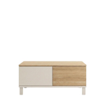 Kohvilaud Kalune Design Mood MD2-CS, tamm v./liivakarva pruun v., 90 cm x 60 cm x 40 cm