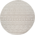Vaip sise Helix 2202, kreemjasvalge, 80 cm x 80 cm