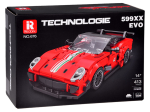 Konstruktor, auto Technologie 599XX Evo ZA5261, 413 tk, punane v.