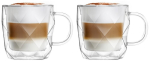 Topeltklaasist kruusikomplekt Vialli Design Geo 8500, l&auml;bipaistev v., 0.33 l