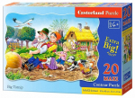 Pusle Castorland, 59 cm x 40 cm, 20 tk, mitmev&auml;rviline