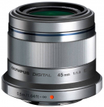 Objektiiv Olympus 45mm F1.8 M.Zuiko Digital Silver