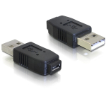 Adapter Delock USB-micro to USB Micro USB female, USB 2.0 A male