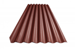 Asbestivaba plaat Eternit, pruun v./punane v., 175 cm x 113 cm x 0.6 cm