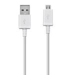 Kaabel Samsung ECB-DU4AWE, Micro USB/USB, 100 cm, valge