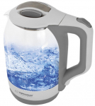 Elektriline veekeetja Esperanza EKK025W, 1.7 l, l&auml;bipaistev v./valge v.