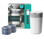 M&auml;hkmekonteiner, 4 kassetiga Tommee Tippee Twist & Click, valge