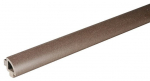 WPC terrassilaua viimistlusprofiil Bergdeck, puit- ja plastkomposiit (wpc), 240 cm x 3.2 cm x 3.2 cm, pruun v.