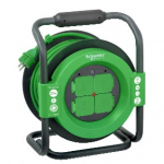 Pikendusjuhe trumlil Schneider Electric, 3 x 1,5 mm&sup2;, 25 m, IP44, 4 pesa