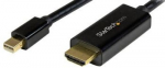 Kaabel StarTech Mini DisplayPort To HDMI Mini DisplayPort, HDMI, 2 m, must v.