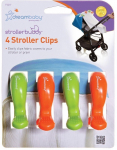 Kinnitatav kaunistus Dreambaby Strollerbuddy Clips F2217, roheline/oranž