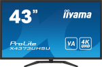 Monitor Iiyama ProLite X4373UHSU-B1, VA, 60 Hz, QHD, 42.5"