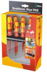 Kruvikeerajate komplekt Wera Kraftform WE05006148001, isoleeritud, 10 cm