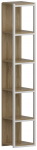 P&otilde;randariiul Kalune Design Texas 875ZNA3613, pruun v./valge v., 180 cm x 33.7 cm x 29.5 cm
