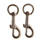 Karabiin Haushalt NI, 2DD 3/4", nikeldatud, metall, 2 tk