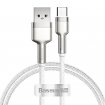 Kaabel Baseus USB - USB-C CAKF000102 USB, USB-C, 1 m, valge v.