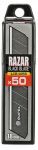 Murtavad noaterad TAJIMA Razar Black LCB50RB-50H, 10 cm, teras, 50 tk