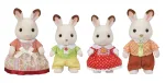 Komplekt Sylvanian Families Chocolate Rabbit Family 5655, 4 tk, mitmev&auml;rviline