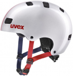 Rulluisutaja kiiver Uvex Race, 51-55 cm, sinine v./h&otilde;be v./punane v.