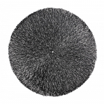 Lauamatt Splendid Boldie, 38 cm x 38 cm x 38 cm, Must