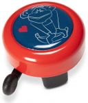 Jalgrattakell RFR Buddys Monkey BELL76, plastik/teras, punane v.