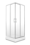 Du&scaron;ikabiin Thema Lux Aris Square QA111-80, ruudukujuline, 80 cm x 80 cm x 195 cm