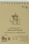 Joonistuspaber Smiltainis Natural, A5, 100 g/m&sup2;, valge v., 21 cm x 14.8 cm, 70 lk. tk.
