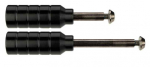 Rollerite lisavarustus, poolid Black Dragon Stunt Scooter Pegs, must, 2 tk