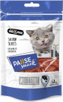 Kassimaius Hau&Miau Pause Salmon Slices, l&otilde;he, 0.06 kg