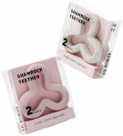 N&auml;rimisr&otilde;ngas Heorshe Shamrock, valge/roosa, 2 tk