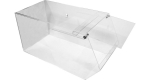Lemmikloomatoidu s&auml;ilituskast Flamingo Snack Box, 2.9 l, 55.5 cm x 25 cm x 27.5 cm, l&auml;bipaistev v.