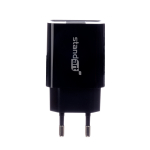 Telefoni laadija Standart GT-RJ331, 2 x USB, must