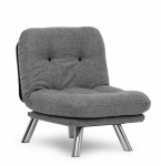 Diivanvoodi Atelier Del Sofa Misa Small Solo, helehall v., 78 x 70 cm x 85 cm