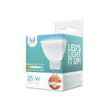 Lambipirn Forever Light LED, MR16, 4500 &deg;K, GU5.3, 25 W, 130 lm