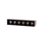 Valgusti siinide jaoks Modoled Magnetic MLP1050M, LED, 3000 - 6000 &deg;K, 1 x 6 W, must v. / must v.